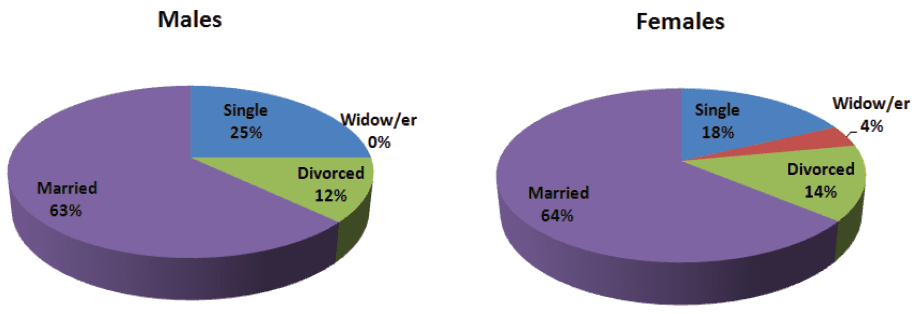 Joint Presentation of Gender and Marital Status-1