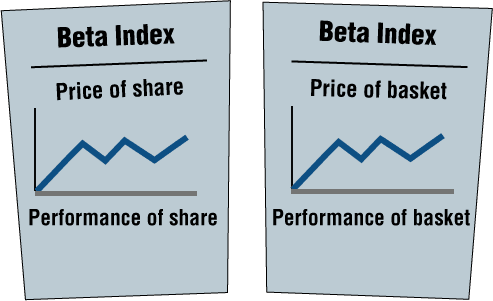 Describing Behavior of Shares Using the β (beta) Index